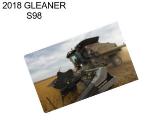 2018 GLEANER S98