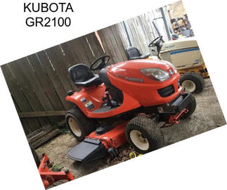 KUBOTA GR2100