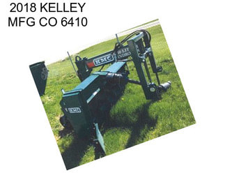 2018 KELLEY MFG CO 6410