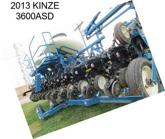 2013 KINZE 3600ASD