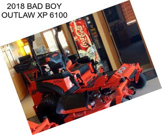 2018 BAD BOY OUTLAW XP 6100