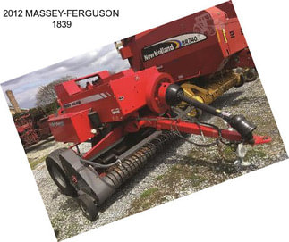 2012 MASSEY-FERGUSON 1839