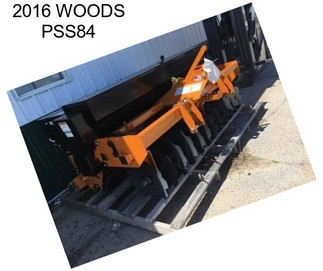 2016 WOODS PSS84