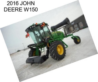 2016 JOHN DEERE W150