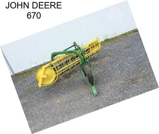 JOHN DEERE 670