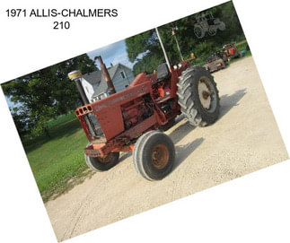 1971 ALLIS-CHALMERS 210