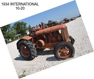 1934 INTERNATIONAL 10-20