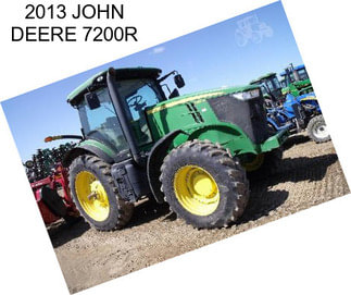 2013 JOHN DEERE 7200R