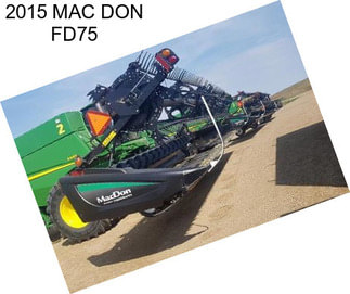 2015 MAC DON FD75