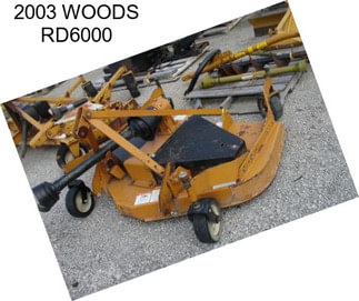 2003 WOODS RD6000