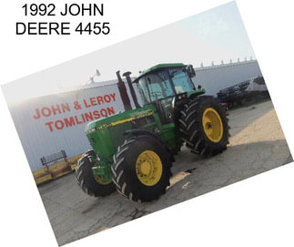 1992 JOHN DEERE 4455