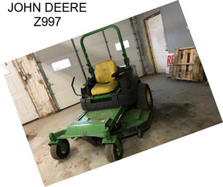 JOHN DEERE Z997