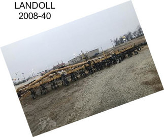LANDOLL 2008-40