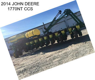 2014 JOHN DEERE 1770NT CCS