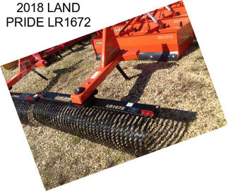 2018 LAND PRIDE LR1672