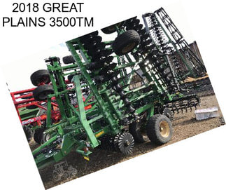 2018 GREAT PLAINS 3500TM