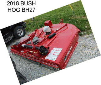 2018 BUSH HOG BH27