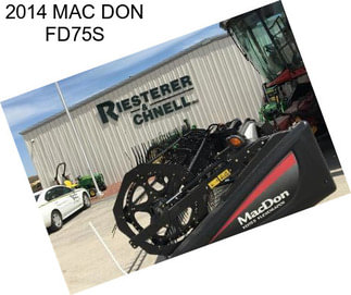 2014 MAC DON FD75S