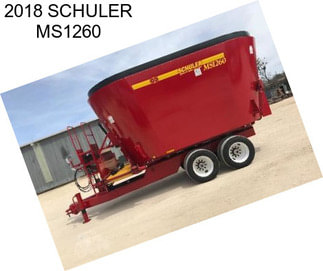 2018 SCHULER MS1260