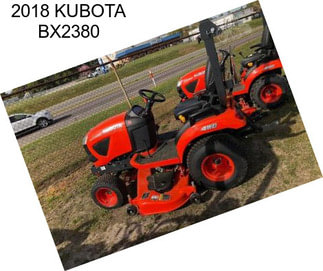 2018 KUBOTA BX2380