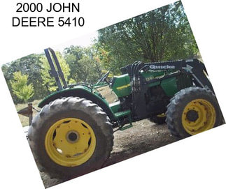 2000 JOHN DEERE 5410