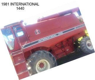 1981 INTERNATIONAL 1440