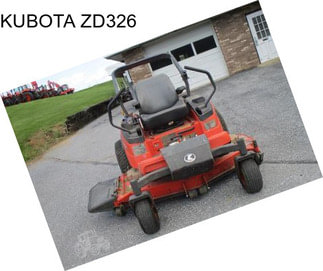 KUBOTA ZD326