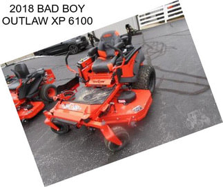 2018 BAD BOY OUTLAW XP 6100