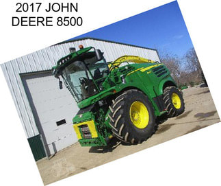 2017 JOHN DEERE 8500