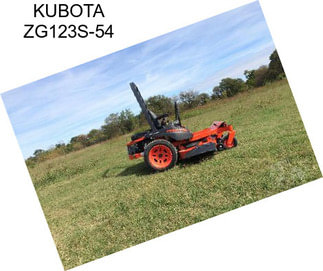 KUBOTA ZG123S-54