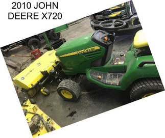 2010 JOHN DEERE X720