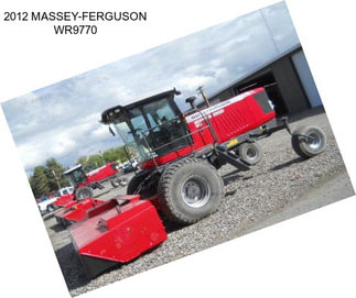 2012 MASSEY-FERGUSON WR9770