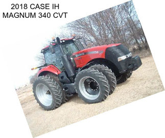 2018 CASE IH MAGNUM 340 CVT