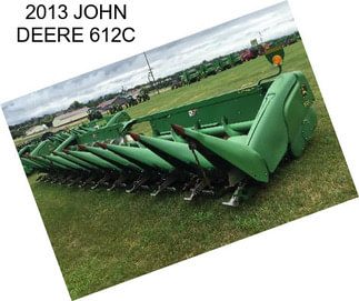 2013 JOHN DEERE 612C