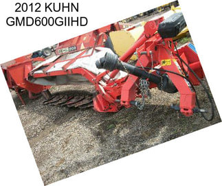 2012 KUHN GMD600GIIHD