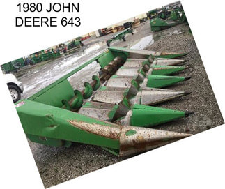 1980 JOHN DEERE 643