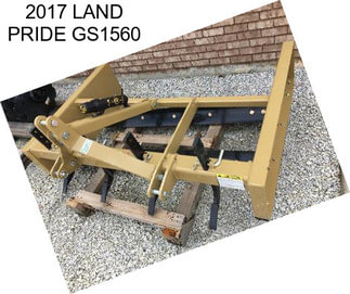 2017 LAND PRIDE GS1560