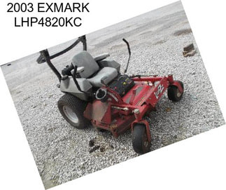 2003 EXMARK LHP4820KC