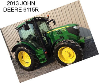 2013 JOHN DEERE 6115R