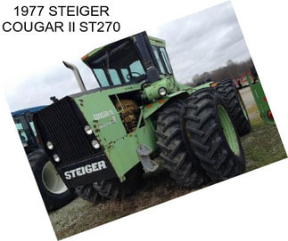 1977 STEIGER COUGAR II ST270