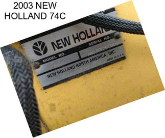 2003 NEW HOLLAND 74C