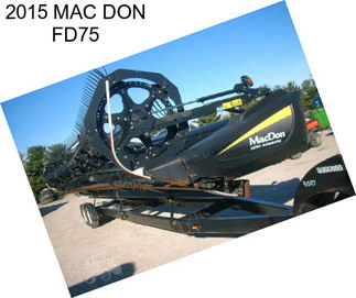 2015 MAC DON FD75