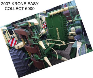 2007 KRONE EASY COLLECT 6000