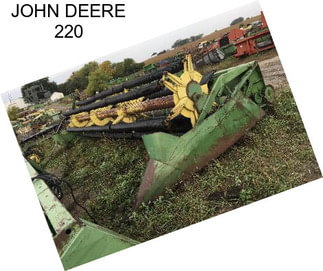 JOHN DEERE 220