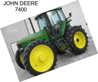 JOHN DEERE 7400