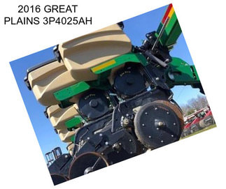 2016 GREAT PLAINS 3P4025AH