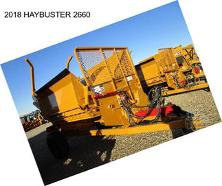 2018 HAYBUSTER 2660