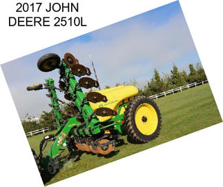 2017 JOHN DEERE 2510L