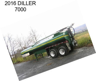 2016 DILLER 7000