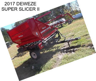 2017 DEWEZE SUPER SLICER II